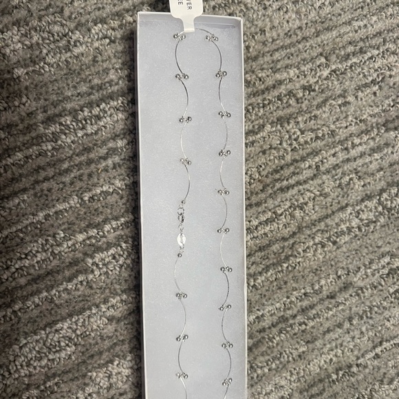 Sterling Silver Necklace.  Brand New.  Tarnish Free. - Picture 2 of 7